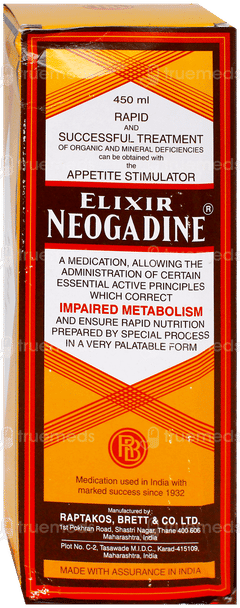 Neogadine Elixir 450Ml